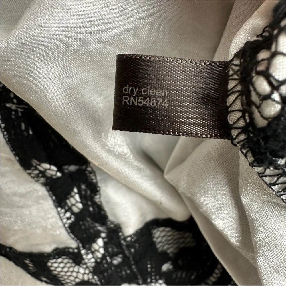 The Limited Lace Sheath Dress Black White Formal Wedding Event Size 10 NWT $108 - Picture 8 of 16